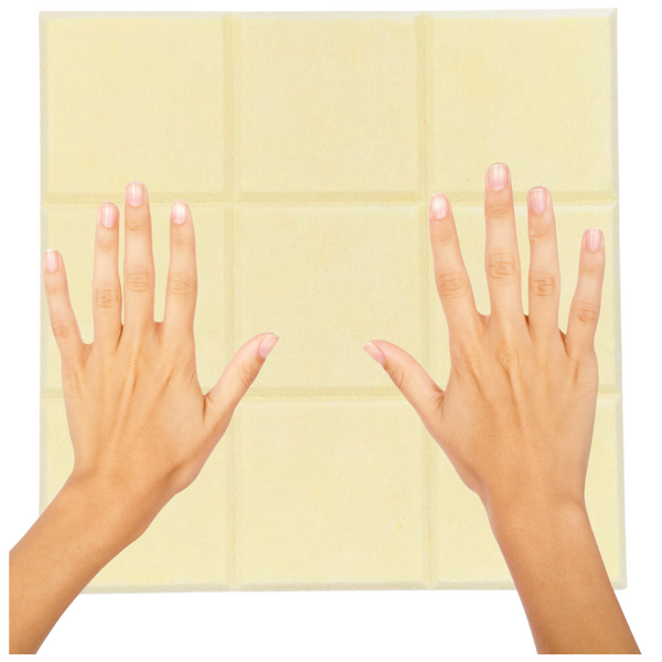 Panele Ścienne Filcowe 3D Kwadrat Zagłówek Samoprzylepne Akustyczne Soft zdjęcie 3