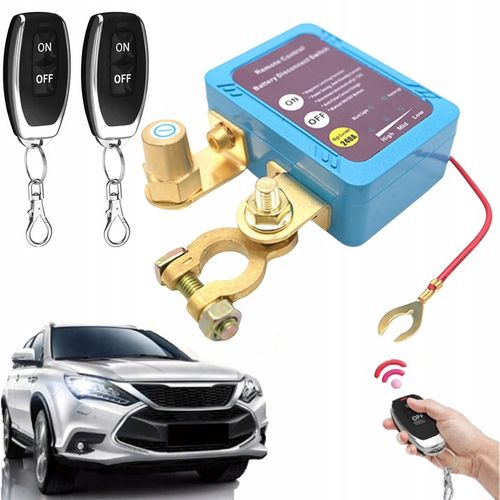 Zdalny automatyczny wyłącznik odłącznik akumulatora 12V 240A 2x pilot na Arena.pl