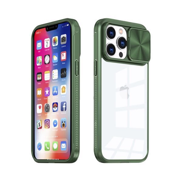MX CAMSLIDER IPHONE 14 PLUS (6.7) GREEN / ZIELONY zdjęcie 1