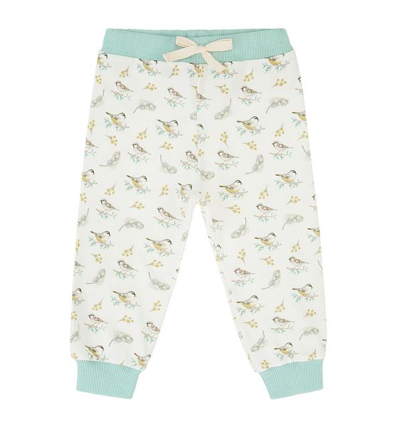 Spodnie długie w ptaszki 74 zdjęcie 1