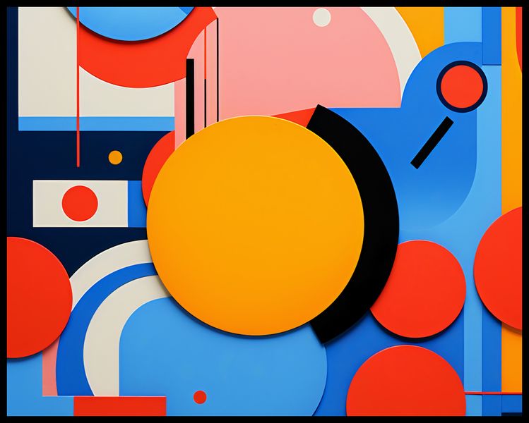 Plakat 76x60,5cm Kalejdoskop Emocji zdjęcie 2