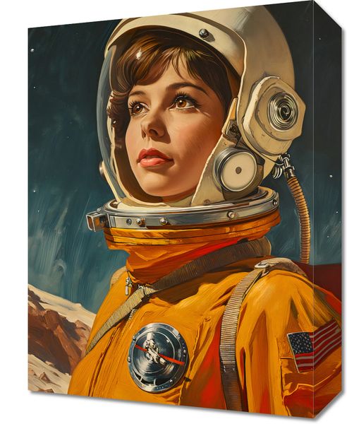 Obraz 30x40cm Pionierka Kosmosu zdjęcie 1