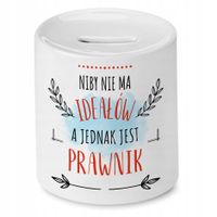 Skarbonka Dla Prawnika Na Urodziny Na Prezent Z Nadrukiem Ze Zdjęciem