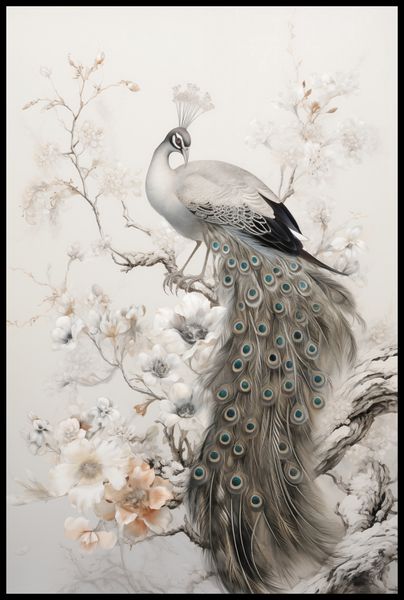 Plakat 61x91,5cm Pawia Gracja zdjęcie 2