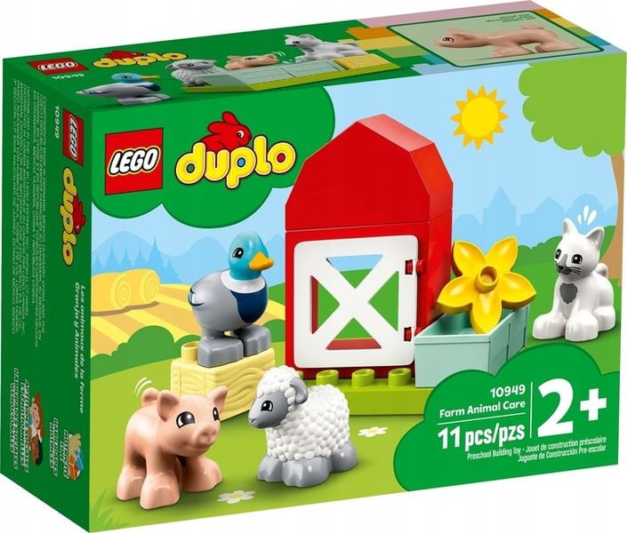 LEGO DUPLO 10949 Zwierzęta gospodarskie zdjęcie 1