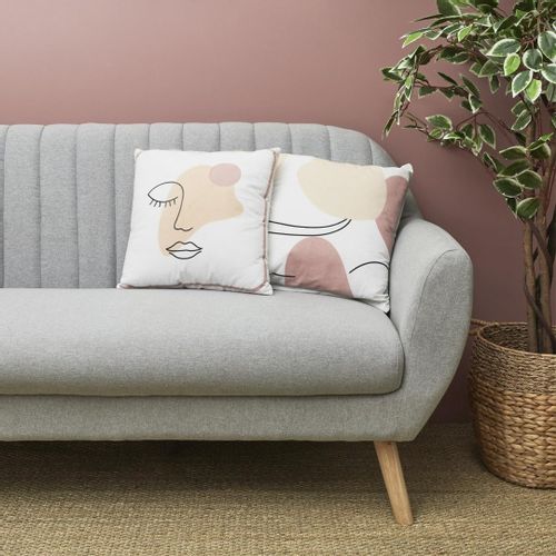 Poduszka Arty pastelowa twarz na Arena.pl