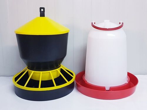 Zestaw dla drobiu POIDŁO 6L + KARMNIK 6KG DLA DROBIU KACZEK GĘSI KUR na Arena.pl