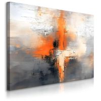 Obraz Na Płótnie Abstrakcja Mural Nowoczesny Styl Glamour 100cm x 70cm