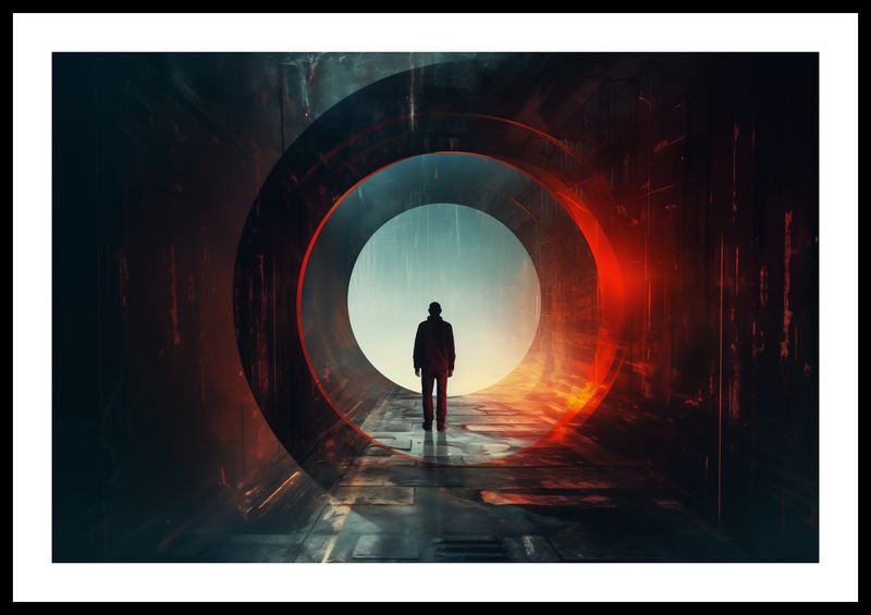 Plakat 60x40cm Portal do Świata zdjęcie 3