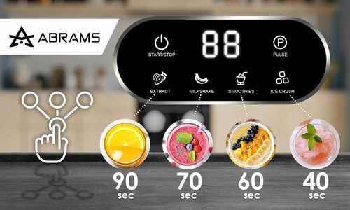 Blender Kielichowy 1500W Szklany 1,5l Bidon 600Ml Ostrza Tytanowe na Arena.pl