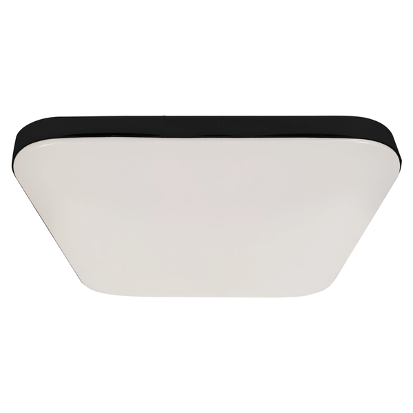 Łazienkowa lampa sufitowa LED 16W 4000K z sensorem ruchu czarna zdjęcie 1