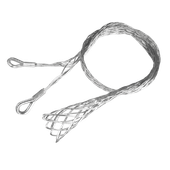 POŃCZOCHA KABLOWA STALOWA 65-80mm SAMOZACISKOWA DWUUCHA Z KAUSZĄ