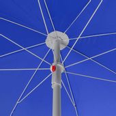 Parasol Plażowy Łamany Wbijany 200Cm Niebieski