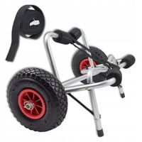 Wózek do transportu Kajaka Łodzi Deski SUP składany lekki aluminiowy 70kg