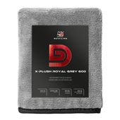 detailer mikrofibra do wosków x-plush royal grey 600gsm - bis 20-d18