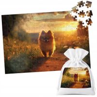 PUZZLE TRADYCYJNE - ZWIERZĘTA PIES PIESEK SŁODKI - 110 el