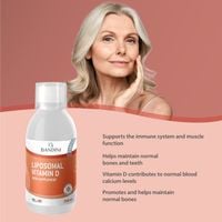 Bandini Liposomalna Witamina D Płyn 2000 IU 50µg Biodostępności 250 ml