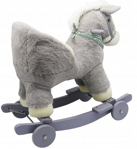 BUJAK KOŃ KONIK NA BIEGUNACH 2w1 JEŹDZIK DŹWIĘKI na Arena.pl