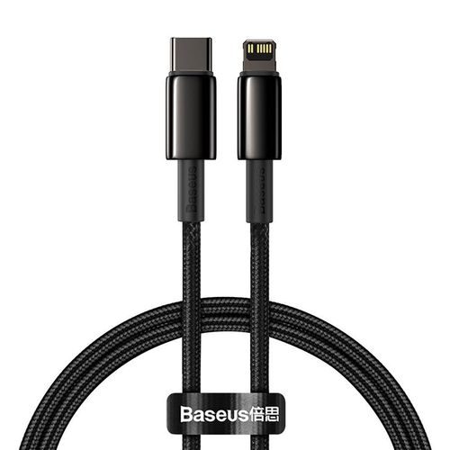 kabel usb-c do lightning baseus tungsten gold, 20w, 5a, pd, 2m na Arena.pl