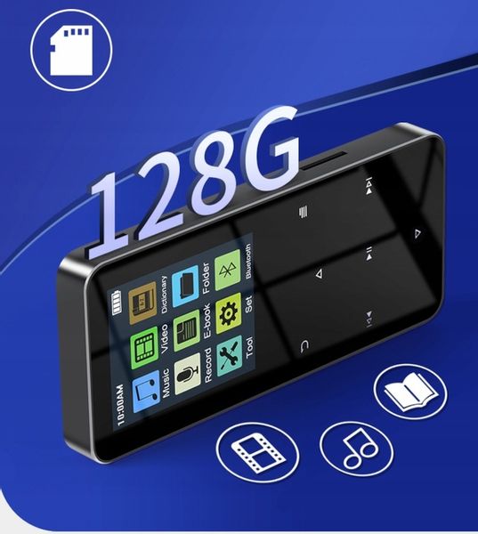 ODTWARZACZ MP4 MP3 16GB BLUETOOTH 5.0 HiFi RADIO zdjęcie 13