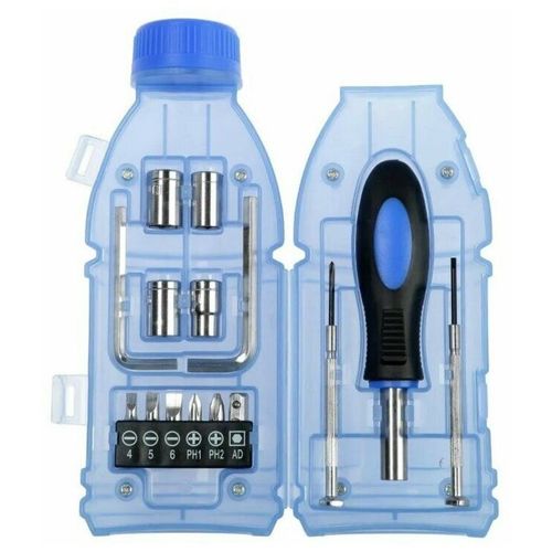 Zestaw narzędzi 15 elementów butelka na Arena.pl