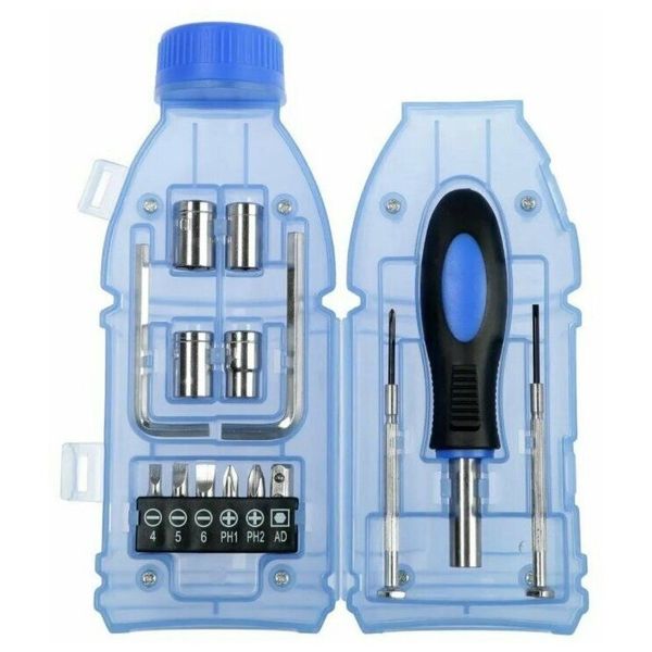 Zestaw narzędzi 15 elementów butelka zdjęcie 7