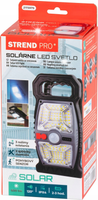 LAMPA LED 600 LM ŁADOWANIE SOLARNE CZUJNIK RUCHU USB-C STREND PRO