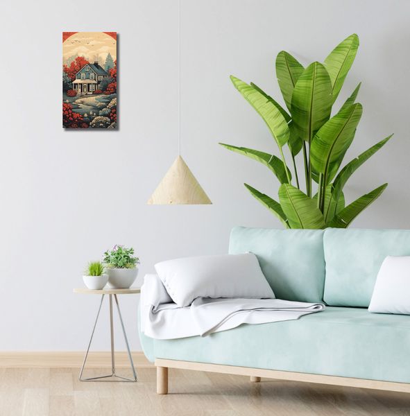 Obraz 20x40cm Idylla Rustykalna zdjęcie 2