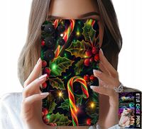 ETUI DO SAMSUNG GALAXY S24 ULTRA - LASKA CUKROWA, JEMIOŁA, CHOINKA + SZKŁO