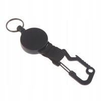 Smyczka do kluczy ski-pass mocny karabińczyk retraktor linka kółko parciany