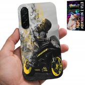 ETUI DO SAMSUNG GALAXY A36 5G - MOTOR MOTOCYKLE FAN WIELE WZORÓW PLECKÓW