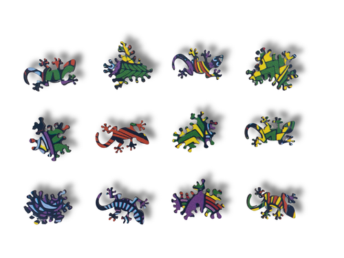 Puzzle Drewniane dla dzieci i dorosłych Kameleon 2 Chameleon 2 na Arena.pl