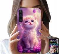 ETUI DO SAMSUNG GALAXY A70 - SŁODKI KOTEK, KOT, WZORY ZE ZWIERZĘTAMI
