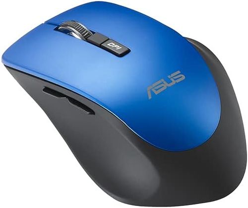 Mysz bezprzewodowa ASUS WT425 Blue Niebieska Cicha Optyczna 1600D DOM BIURO na Arena.pl