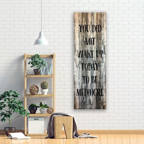 Deco Panel, Angielska sentencja retro 25x70 na Arena.pl