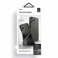 ETUI DO IPHONE 12 PRO MAX UNIQ TRANSFORMA SZARY/CHARCOAL GREY