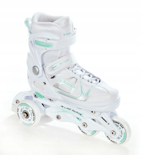 Rolko-Wrotki 3w1 RAVEN Spirit White/Mint 37-40 na Arena.pl