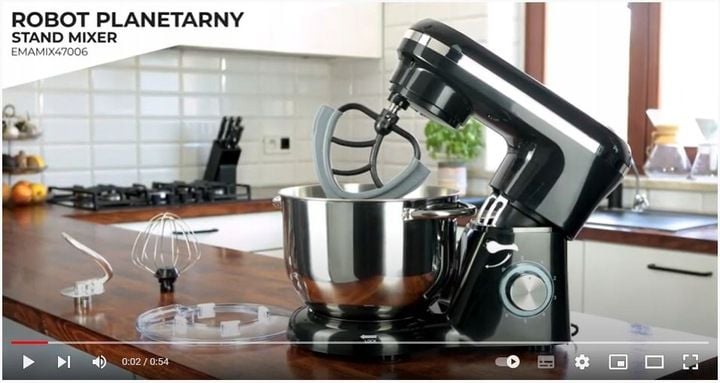 ROBOT KUCHENNY PLANETARNY MIKSER 6,2L MISA zdjęcie 7