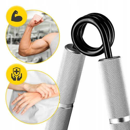 ŚCISKACZ DO RĄK DŁONI ANTYPOŚLIZGOWY TRENING DUŻY OPÓR DO 45 kg na Arena.pl