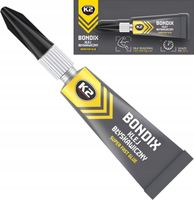 K2 BONDIX klej szybkoschnący 3g do plastiku metalu gumy ceramiki 12 szt