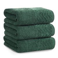 Ręcznik 70X140 cm zielony gramatura 500 g/m² bordiura welwet