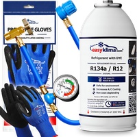 Gaz Do Napełniania Klimatyzacji W Aucie R134A + WĄŻ PRZEWÓD + RĘKAWICZKI