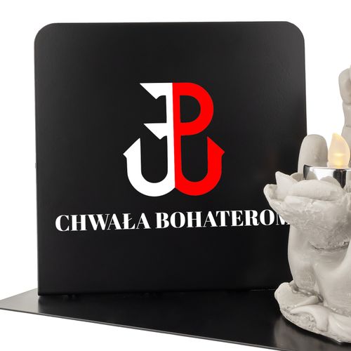 Statuetka dekoracyjna i LAMPKA LED na GRÓB dla ŻOŁNIERZA na Arena.pl