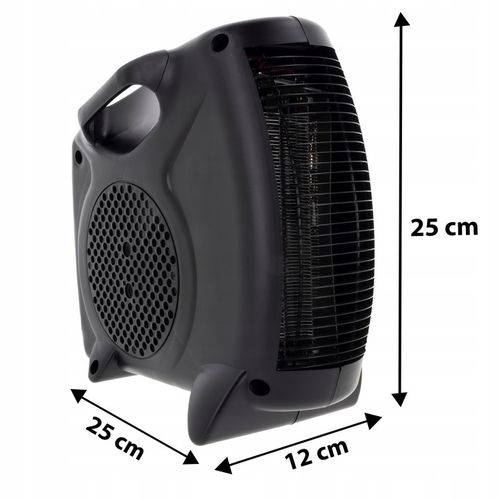 TERMOWENTYLATOR FARELKA GRZEJNIK ELEKTRYCZNY 2000W Z TERMOSTATEM 3 na Arena.pl