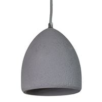 Lampa wisząca sufitowa zwis betonowa żyrandol retro szara SN016