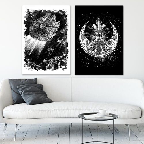 Deco Panel, Gwiezdny sokół 50x70 na Arena.pl