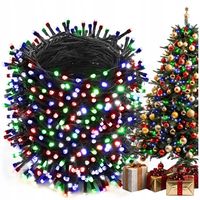 LAMPKI CHOINKOWE 32M 500 LED MULTI KOLOR GRUBY KABEL ZEWNĘTRZNE WEWNĘTRZNE