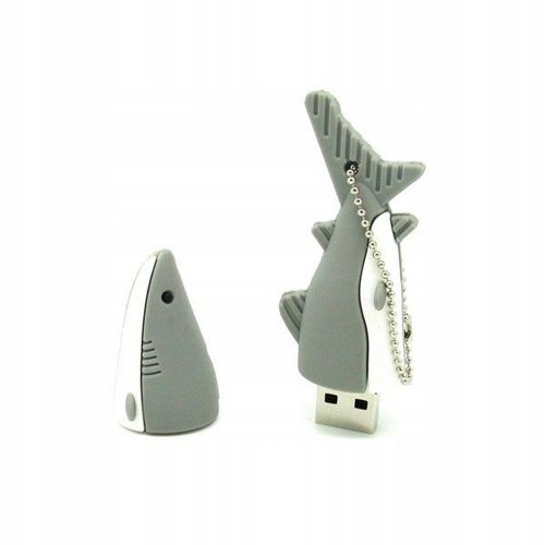 PENDRIVE USB SZYBKI FLASH DRIVE ULTRA PAMIĘĆ ZAWIESZKA PREZENT REKIN 64GB na Arena.pl