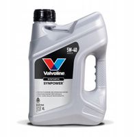 OLEJ SILNIKOWY VALVOLINE 5W40 SYNPOWER 4L
