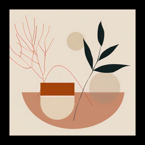 Plakat 20x20cm Botaniczna Przymiarka na Arena.pl